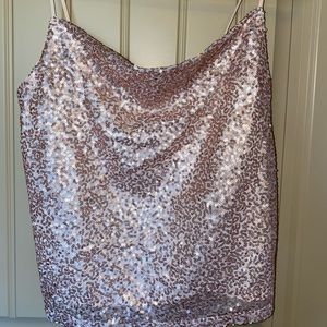 American eagle sparkle pink shirt